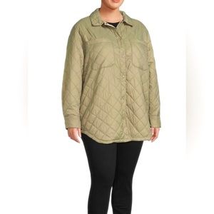 NWOT Dex Outerwear Collection Diamond Quilted Puffer Jacket - Size 3X